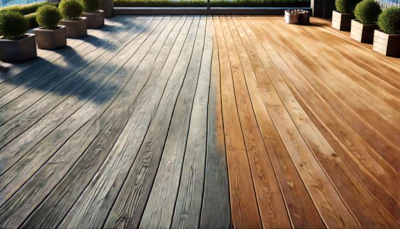 Nettoyage terrasse jardin Saint-Just-Saint-Rambert Hush Garden